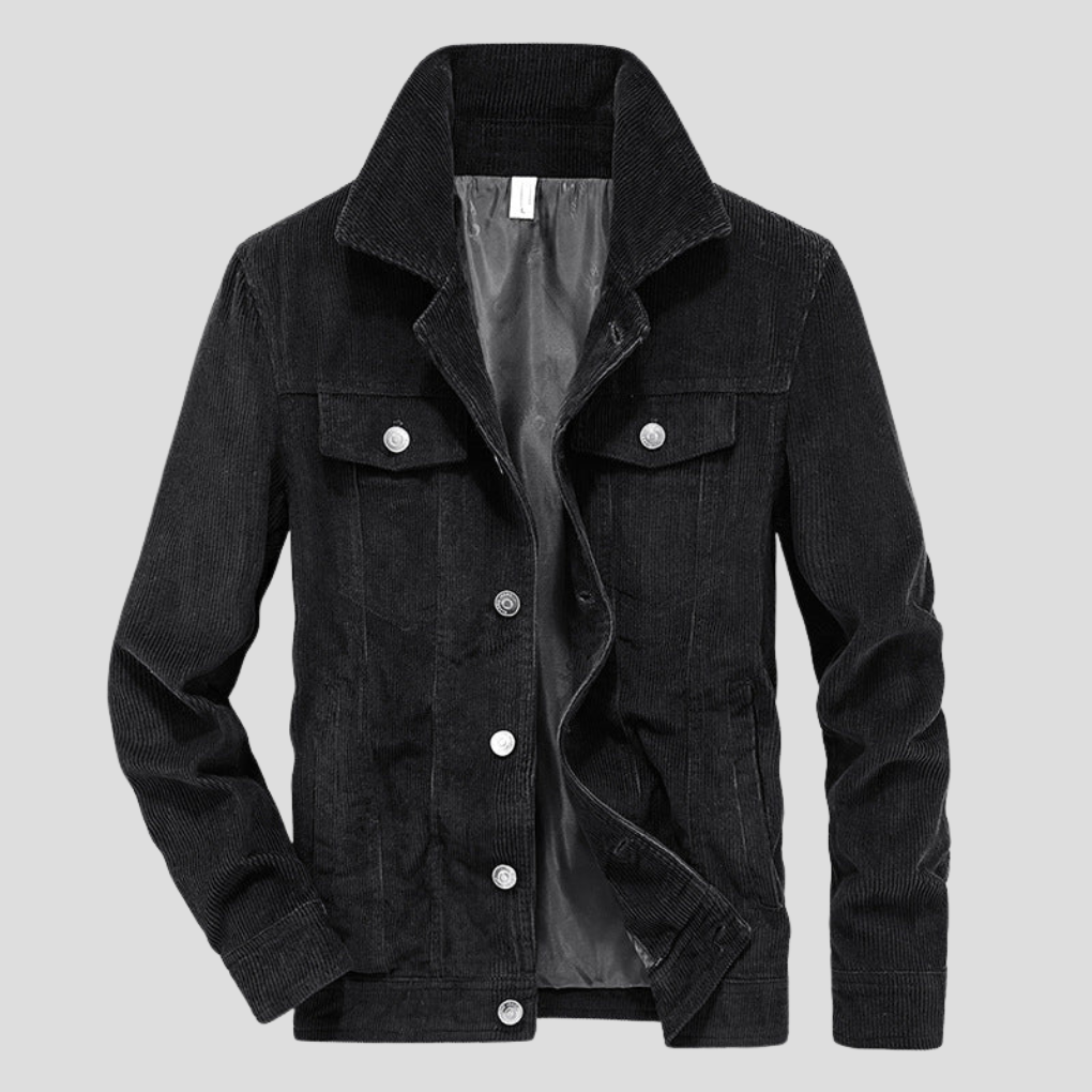 Veste Homme Cordonnée Élégante Taille Slim