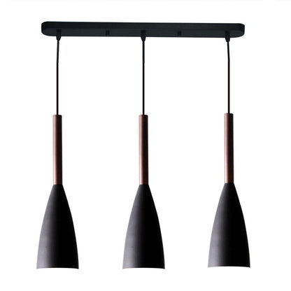 Lampe Suspendue Élégante 3 Bras – Aluminium Brillant avec Câble Réglable
