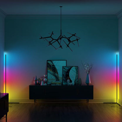 Lampe LED d'Angle Élégante Réglable pour Salon ou Chambre