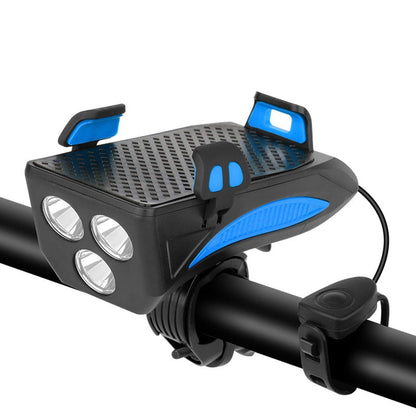 Lampe Vélo LED Polyvalente avec Chargeur et Porte Téléphone