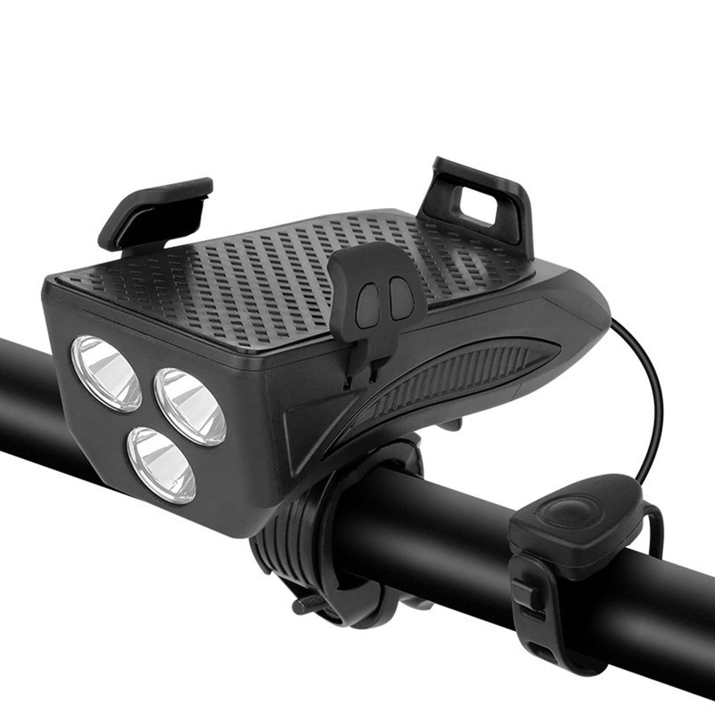 Lampe Vélo LED Polyvalente avec Chargeur et Porte Téléphone