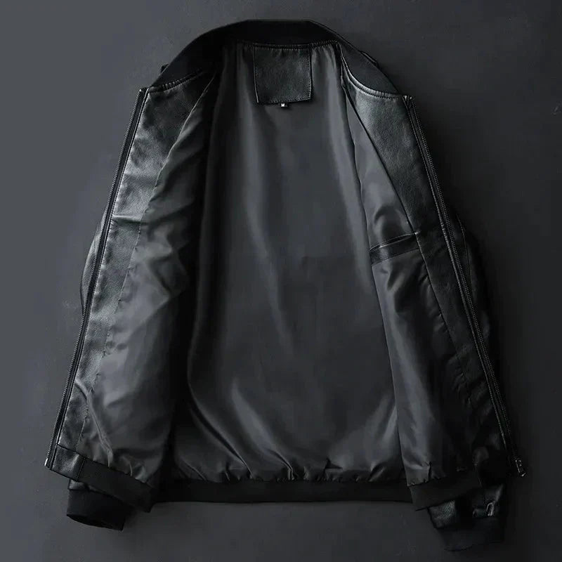 Blouson Cuir Homme Avant-Garde - BlxckFR