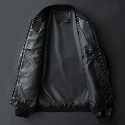 Blouson Cuir Homme Avant-Garde - BlxckFR