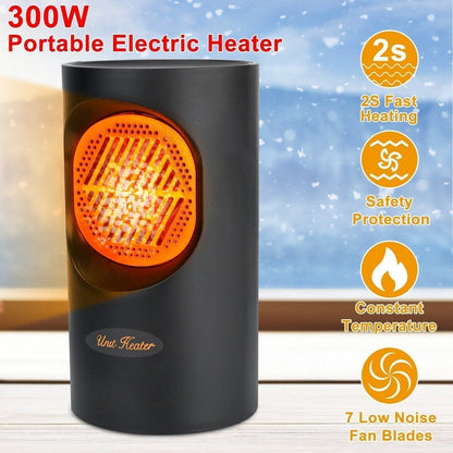 Chauffage Électrique Compact 300W | Chaleur Rapide et Discrète - Foivo