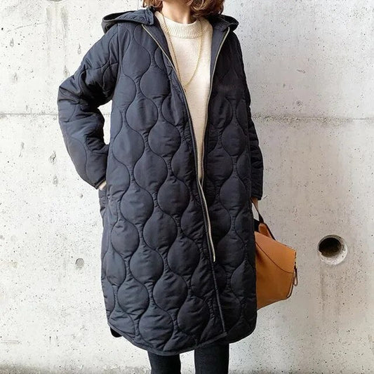 Manteau D'hiver Douillet à Capuche | Chaudeur et Style Garantis - Foivo