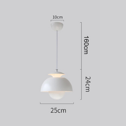 Luminaire Suspendu LED Chic Florale