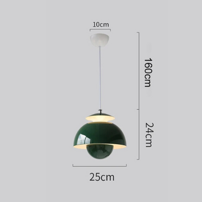 Luminaire Suspendu LED Chic Florale