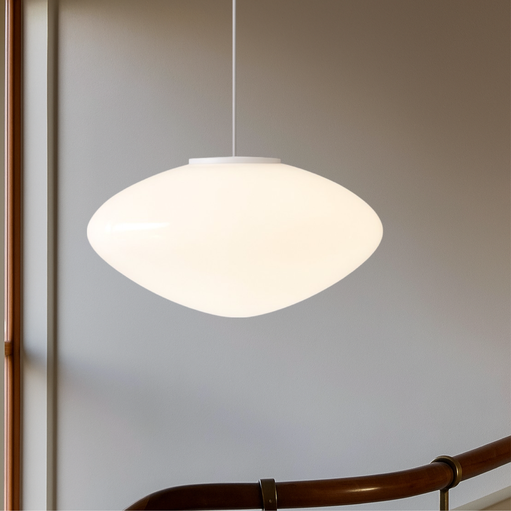 Luminaire LED Design Nordique Suspendu - Foivo