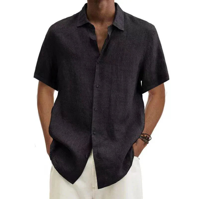 Chemise Décontractée Boutons Classique