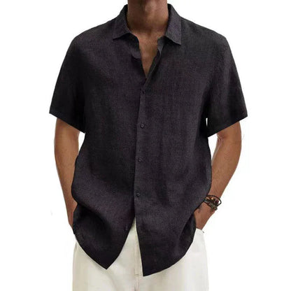 Chemise Décontractée Boutons Classique