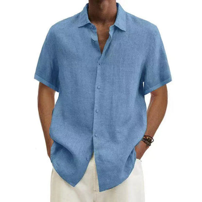 Chemise Décontractée Boutons Classique