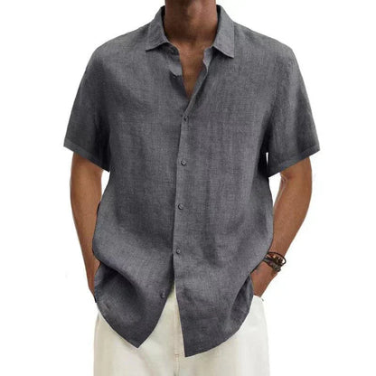 Chemise Décontractée Boutons Classique