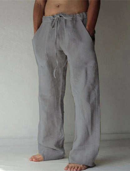 Pantalon Homme Léger Été Décontracté