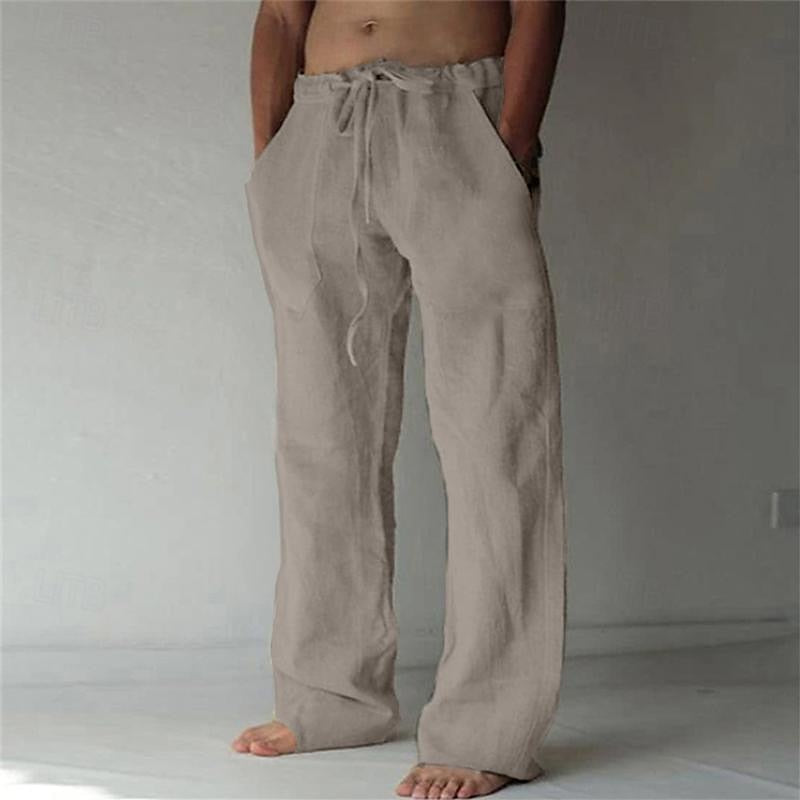 Pantalon Homme Léger Été Décontracté