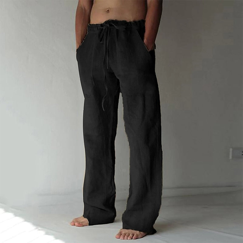 Pantalon Homme Léger Été Décontracté