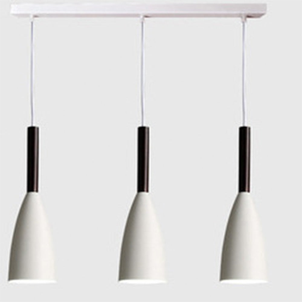 Lampe Suspendue Élégante 3 Bras – Aluminium Brillant avec Câble Réglable