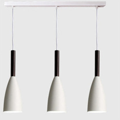 Lampe Suspendue Élégante 3 Bras – Aluminium Brillant avec Câble Réglable