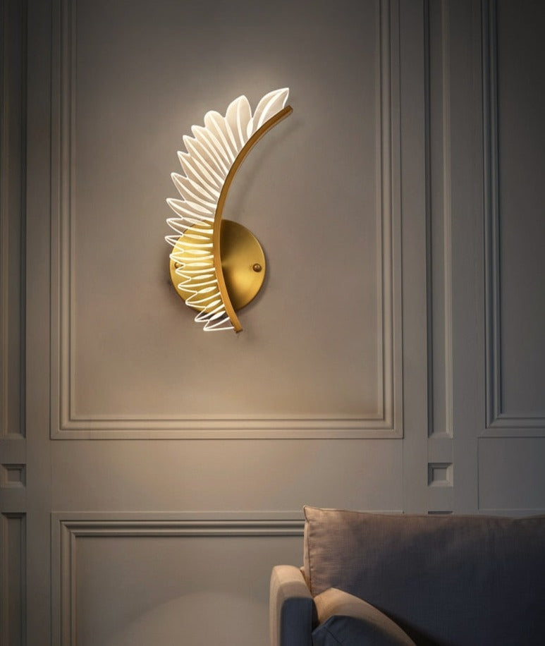 Lampe Murale Élégante Aile de Lumière