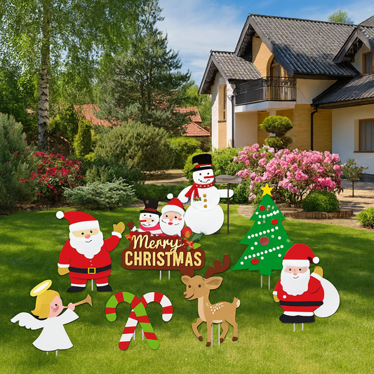 Décorations de Noël Lumineuses Colorées - BlxckFR