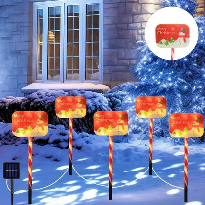 Lampes de Jardin LED Décoratives de Noël