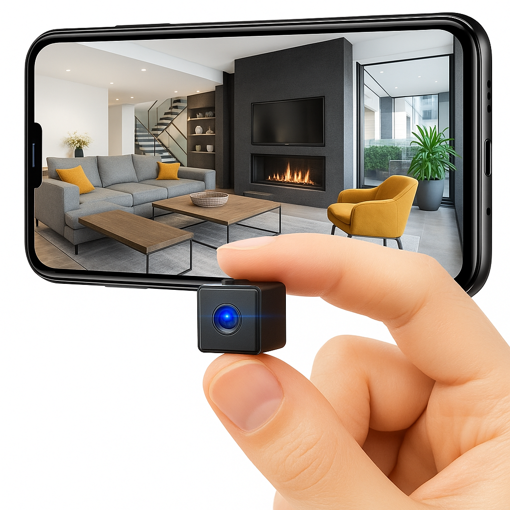 Caméra de Sécurité Maison WiFi Sans Fil - BlxckFR