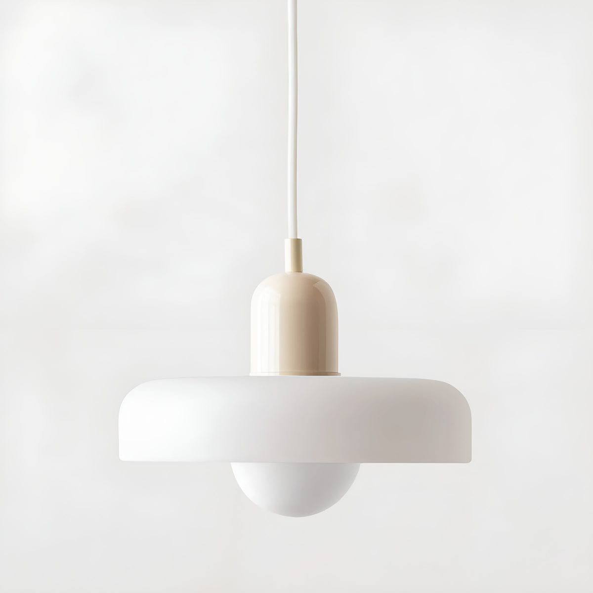 Luminaire Suspendu en Verre Coloré et Réglable, Applique Murale Élégante