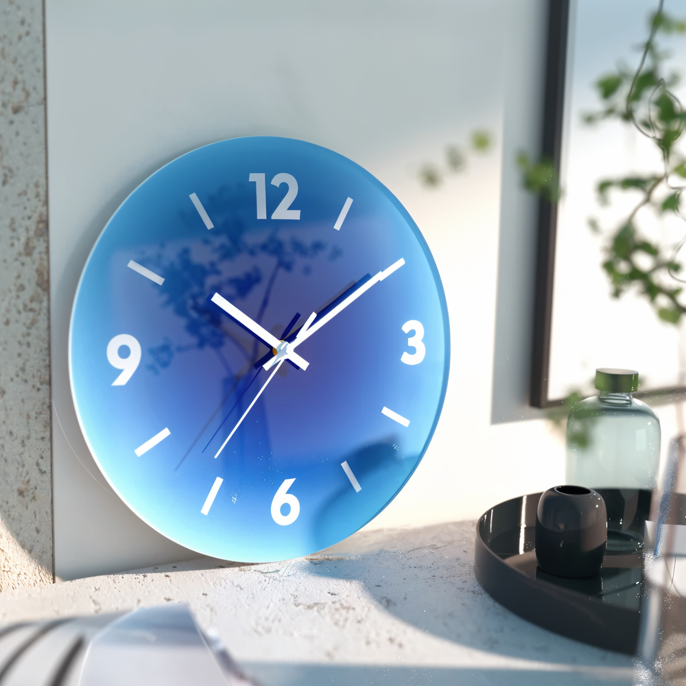 Horloge Murale Design - Cadran Élégant et Silencieux pour Intérieur - BlxckFR