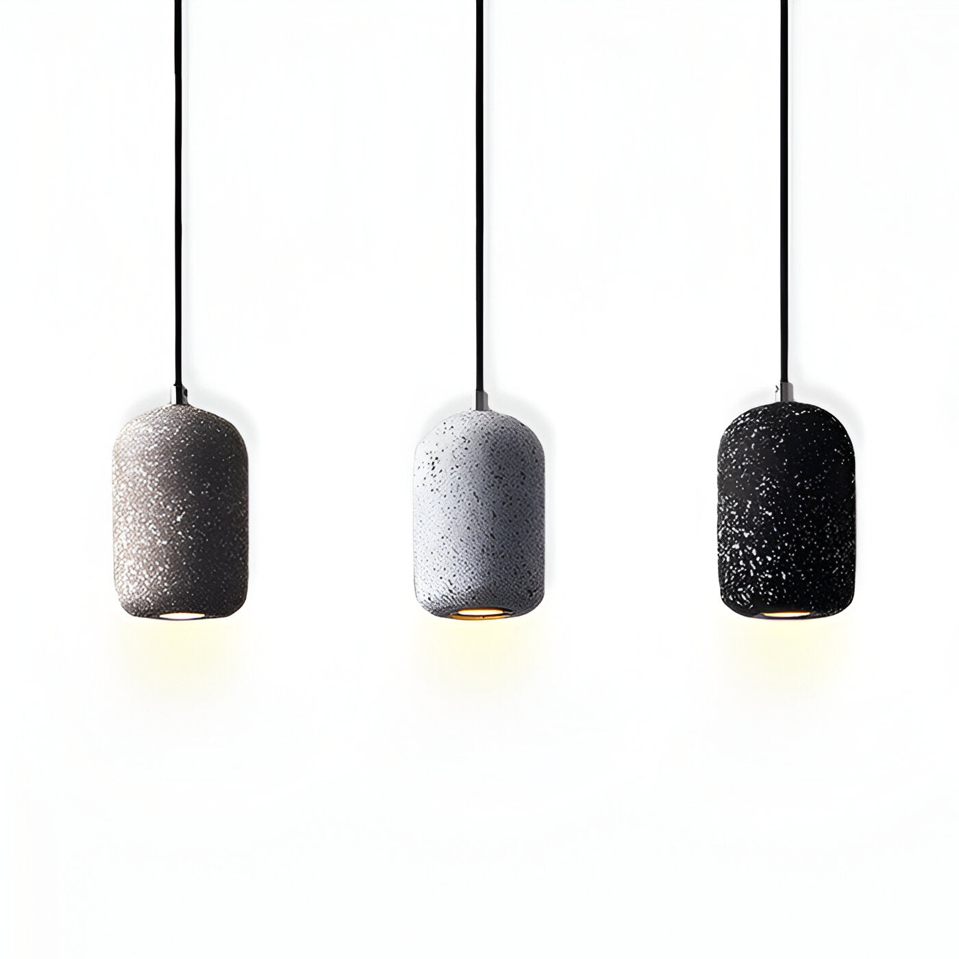 Luminaire Suspendu Élégant avec Bord Arrondi - BlxckFR
