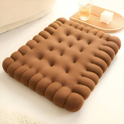 Coussin Biscuit Doux et Mignon
