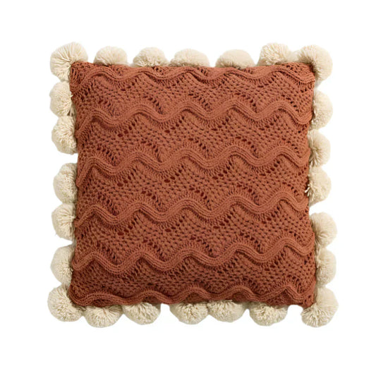 Housse de coussin brodée colorée - BlxckFR