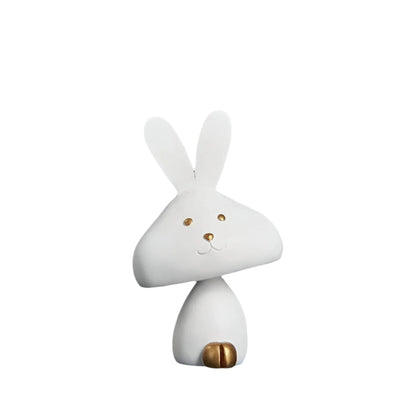 Figurines Lapin Élégantes Doré - BlxckFR