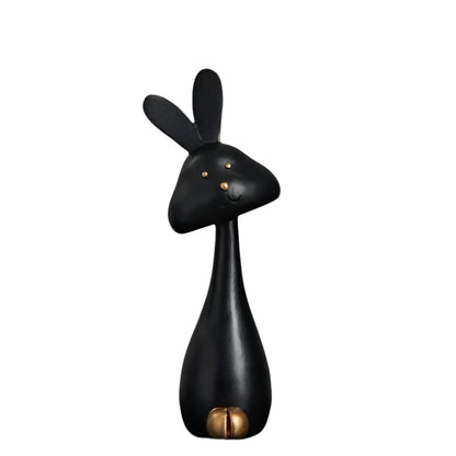 Figurines Animaux Chic Noir Blanc
