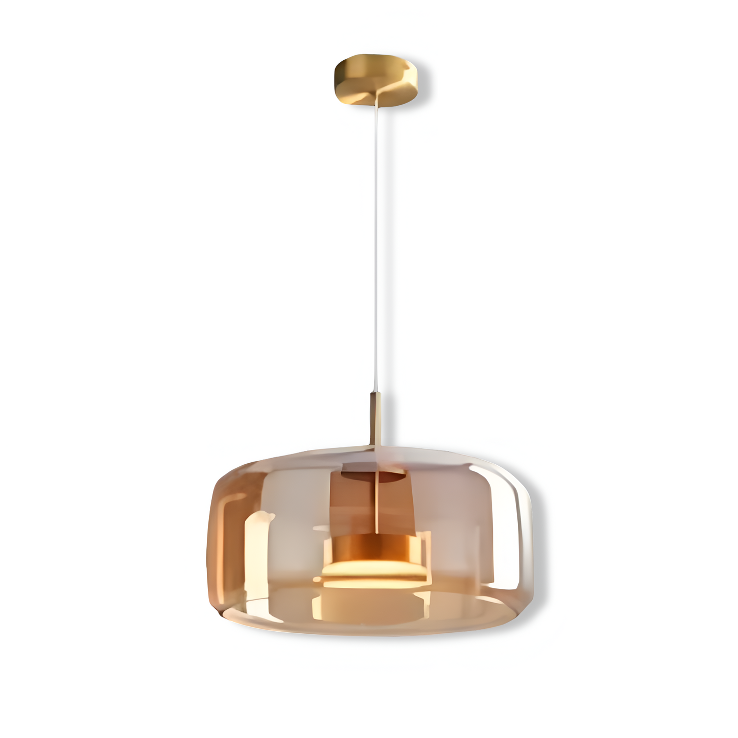 Luminaire Suspendu en Verre Design – Éclairage Chic pour Maison