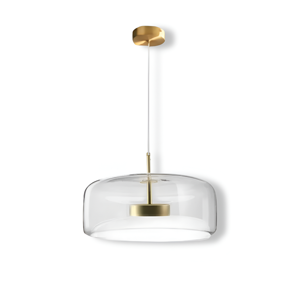 Luminaire Suspendu en Verre Design – Éclairage Chic pour Maison