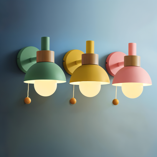 Lampe Murale Douce Pastel - Éclairage Suspendu Chic - Foivo