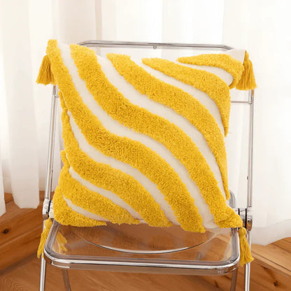 Housse de coussin déco chic bohème