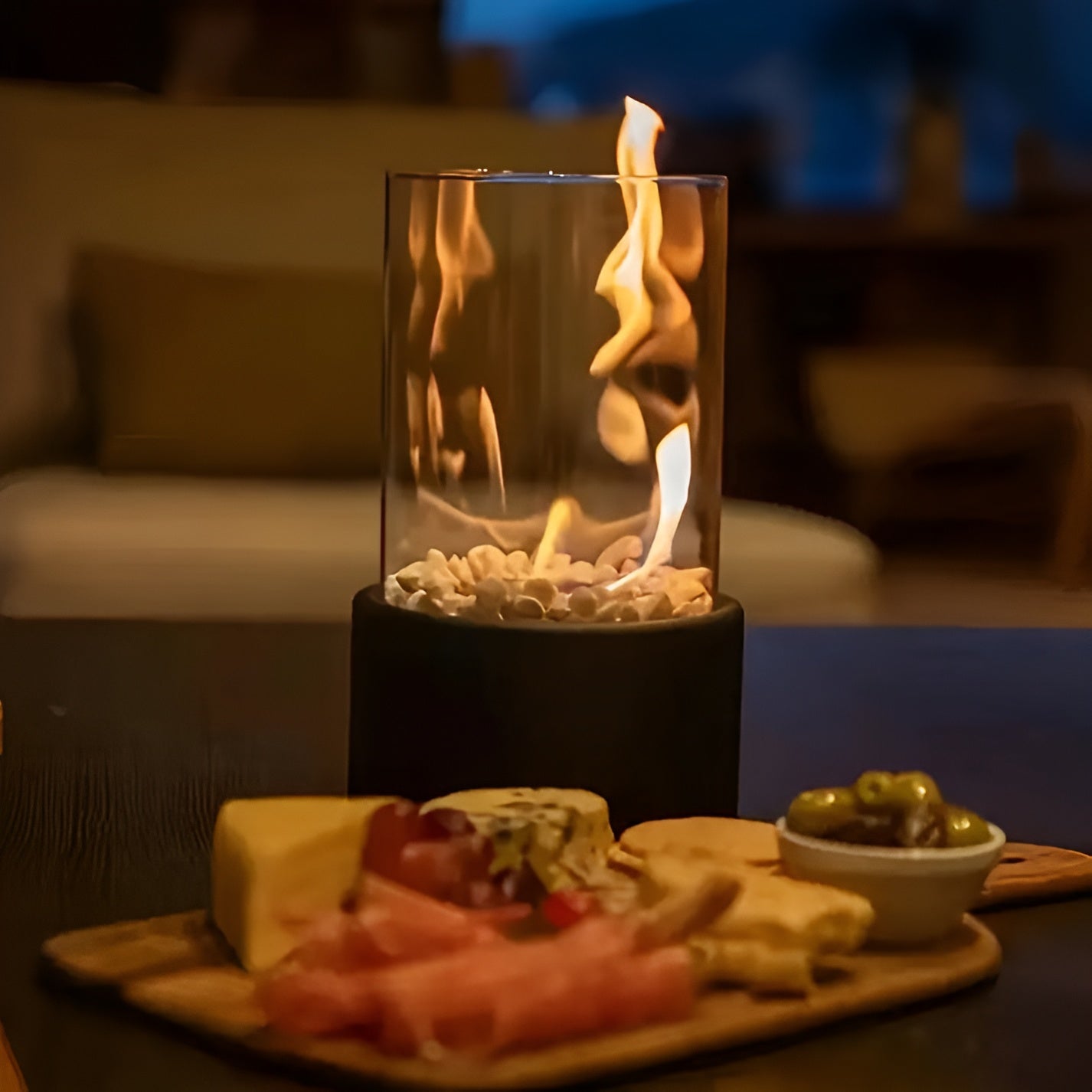 Cheminee de Table Moderne Élégante - BlxckFR