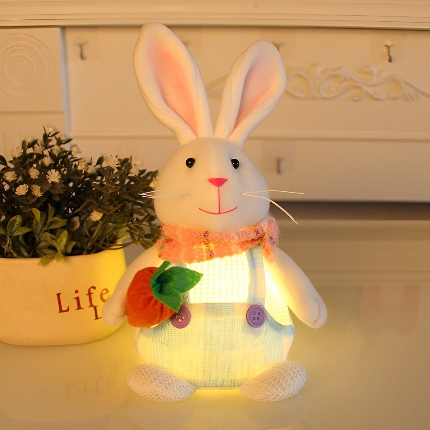 Lampe de nuit LED Douce et Chaude