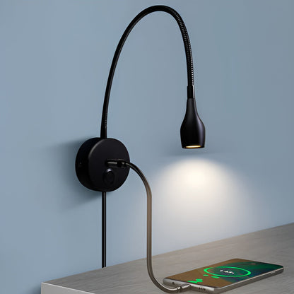 Lampe LED Ambiance Réglable avec Chargeur USB