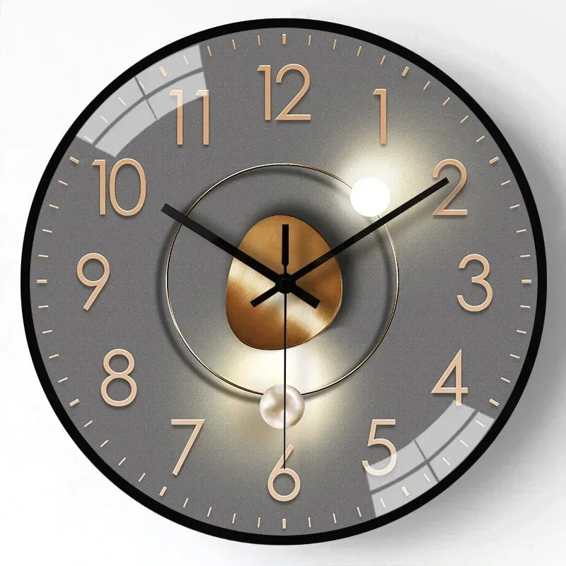 Horloge Murale Classique Silencieuse pour Bureau et Chambre 12