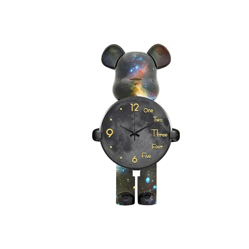 Horloge Murale LED Design Ours Lumineuse - Foivo