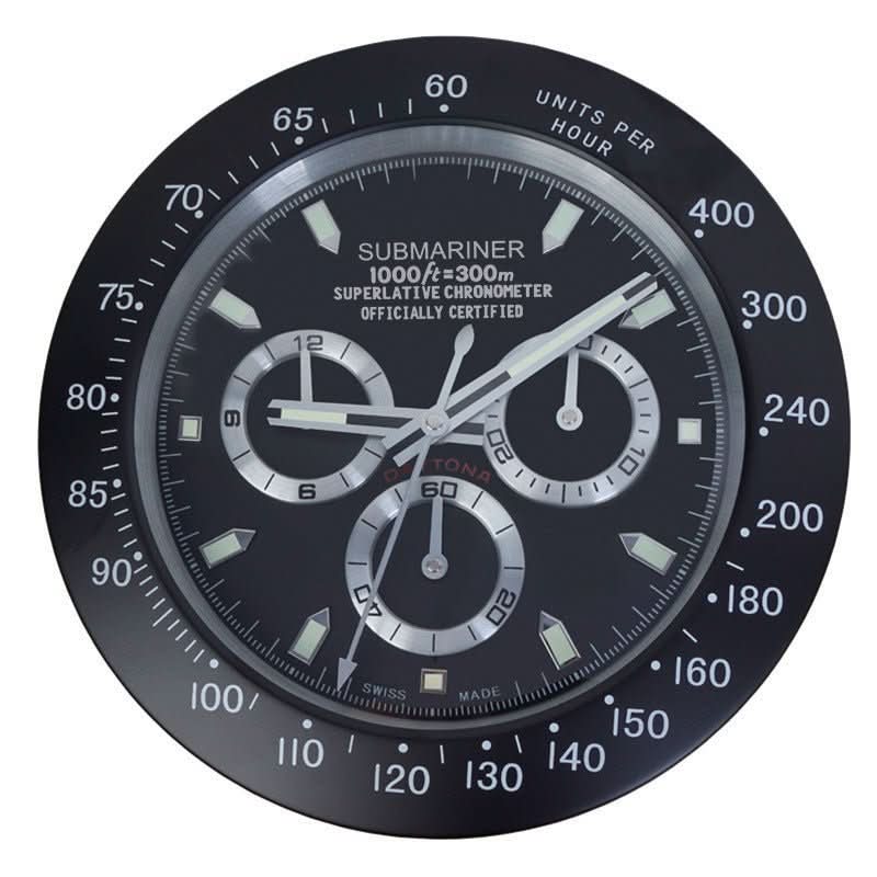 Horloge Murale Silencieuse Design Moderne 10