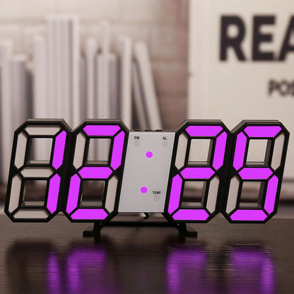 Horloge numérique moderne avec alarme 1