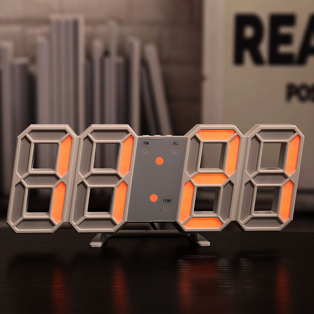 Horloge numérique moderne avec alarme 2