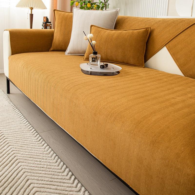 Housse de Canapé Antidérapante Tissu Extensible Confortable - Foivo