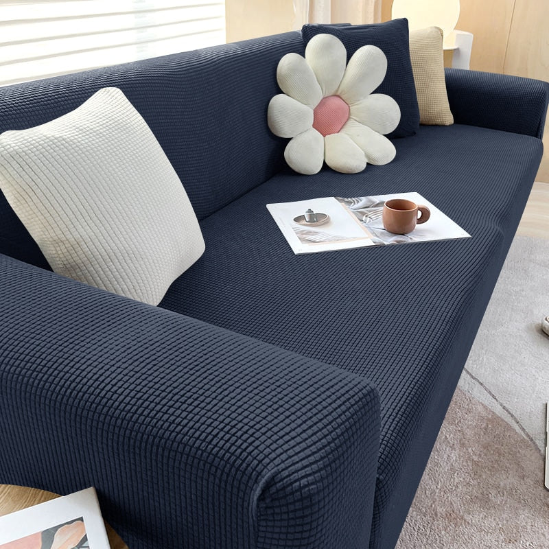 Housse de Canapé Extensible Moderne Ajustable avec Protection Antidérapante 4