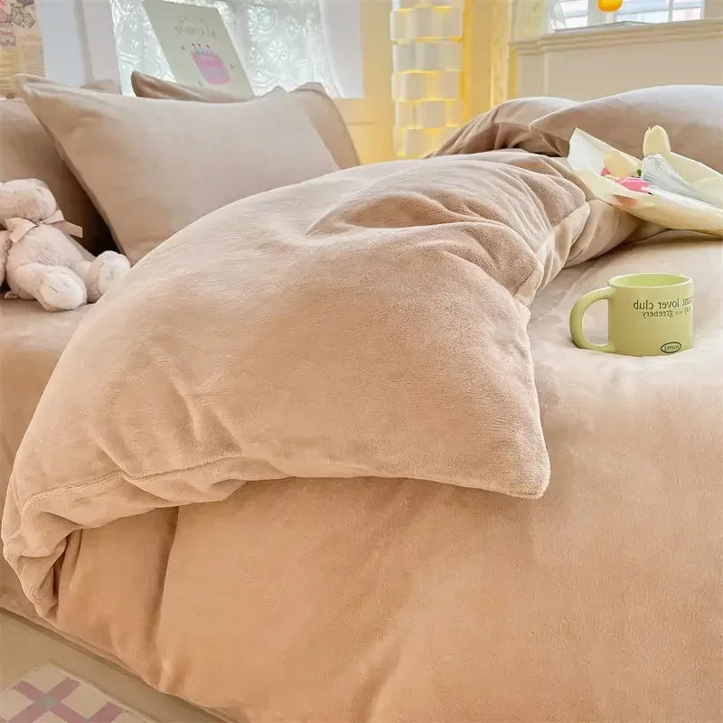 Housse de Couette Douillette en Flanelle 1