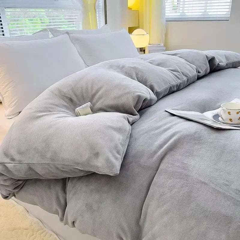 Housse de Couette Douillette en Flanelle 2