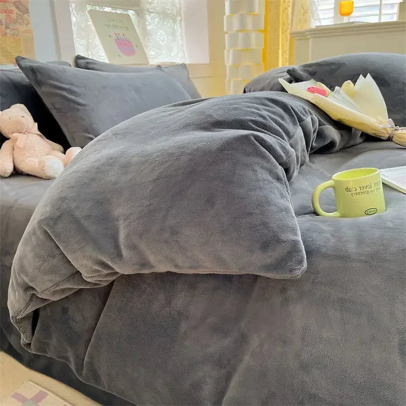 Housse de Couette Douillette en Flanelle 3