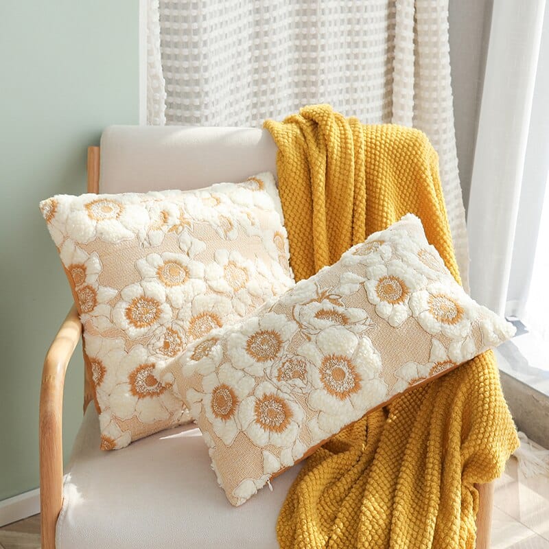 Housse de Coussin Jardin Floral 1